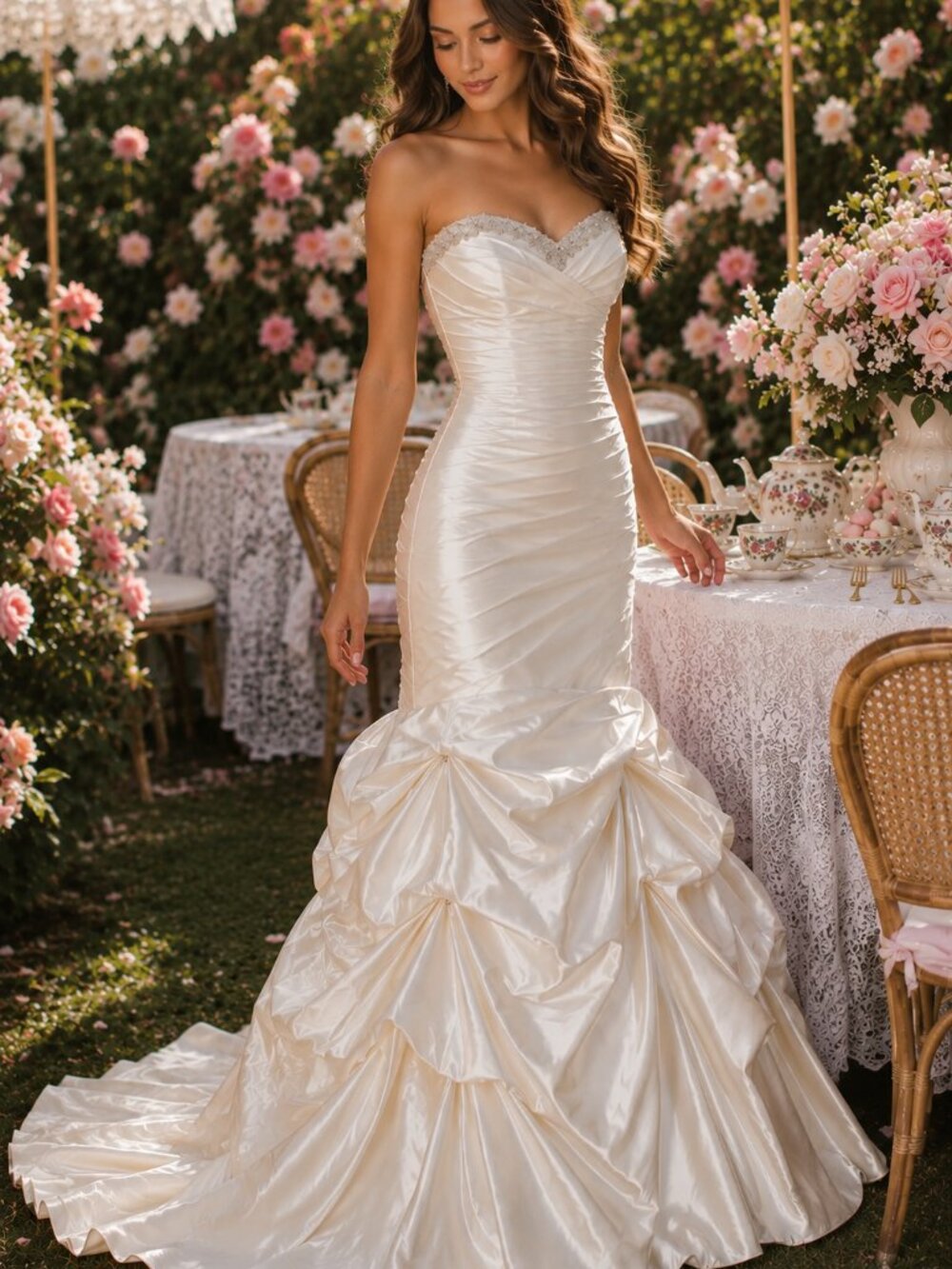Essense of Australia Mermaid Wedding Gown